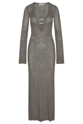 Montego Dress - Steel Treble Knit