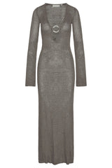 Montego Dress - Steel Treble Knit