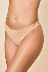 Monday Invisible Thong 3 Pack - Cashmere