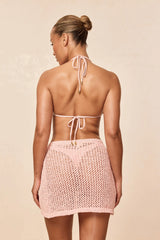 Santa Marta Sarong - Powder Pink Petit Crochet