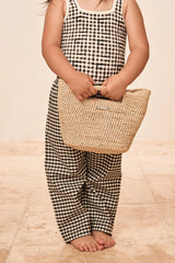 Tuscany Pant Kids - Black Gingham
