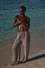Belize Pant - Husk Geo