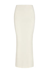Fontelina Skirt - Ivory Knit Rib