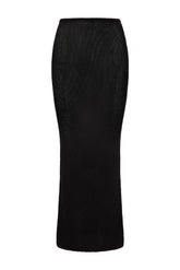 Fontelina Skirt - Black Open Knit
