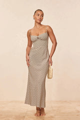 Fererra Dress - Tile Geo Silk