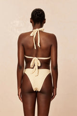 Morocco Top - Ivory Geo