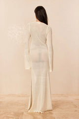 Corossol Dress - Ivory Lace Crochet