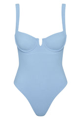Clovelly One Piece - Sky Rib
