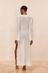 Montego Dress - Ivory Crochet