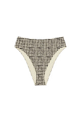 Formentera Bottom - Black Gingham