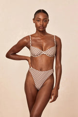 Capri Top - Husk Geo
