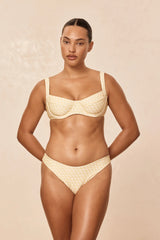 Sorrento Top - Ivory Geo