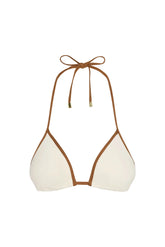Palma Top - Ivory/Caramel