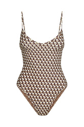 Ravello One Piece - Husk Geo