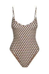 Ravello One Piece - Husk Geo