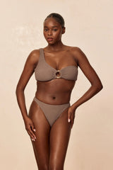 Antigua Top - Stone Crinkle