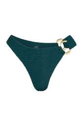 Bronte Bottom - Evergreen Crinkle