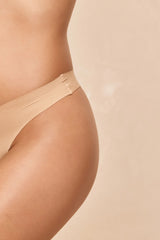 Monday Invisible Thong 3 Pack - Cashmere