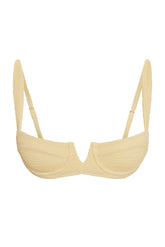 Clovelly Top - Raffia Crinkle