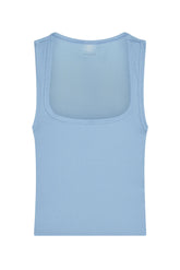 Tash Tank Long - Sky Lightweight Rib