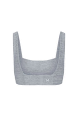 Zion Bra - Heather Grey/Ivory
