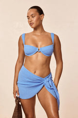 St. Barth's Skirt - Azure Crinkle