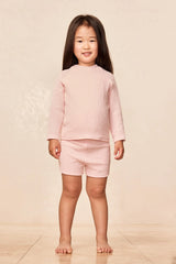 Santa Cruz Shorts Kids - Powder Pink Crinkle