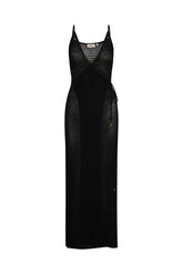 Levanzo Dress - Black Lace Crochet