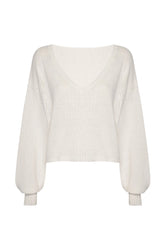 Hamilton Island Sweater - White