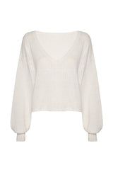 Hamilton Island Sweater - White