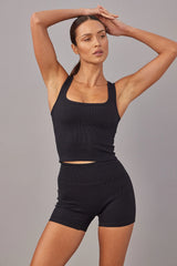 Venice Tank - Black Rib
