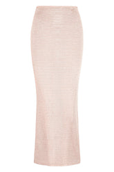 Fontelina Skirt - Powder Pink Treble Knit