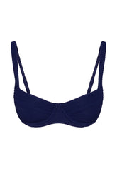 Sorrento Top - Midnight Crinkle