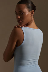 Tash Tank Long - Sky Lightweight Rib