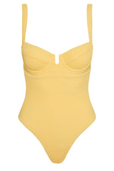 Clovelly One Piece - Honey Crinkle