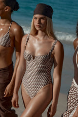 Clovelly One Piece - Husk Geo