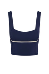 Zion Tank - Midnight/Ivory Jersey
