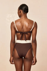 Costa Rica Bottom - Espresso/Ivory