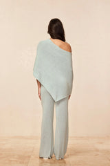 Belize Pant Open Knit - Light Slate