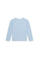 Bondi Rashguard Kids - Sky Gingham