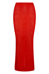Fontelina Skirt - Chili Pepper Lace Crochet