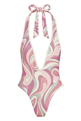 Cyprus One Piece - Costa Rei Pink/Ivory