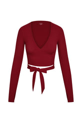 Yosemite Top - Cherry Thin Rib