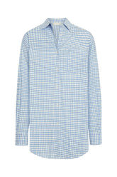 La Jolla Shirt - Sky Gingham