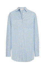 La Jolla Shirt - Sky Gingham