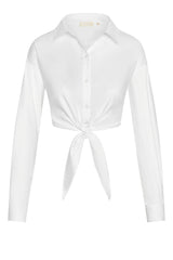 La Jolla Tie Shirt - White