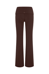 Melrose Flared Legging Long - Espresso