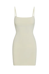 Provence Mini Dress - Ivory Knit Rib