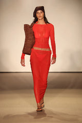 Fontelina Skirt - Chili Pepper Mesh
