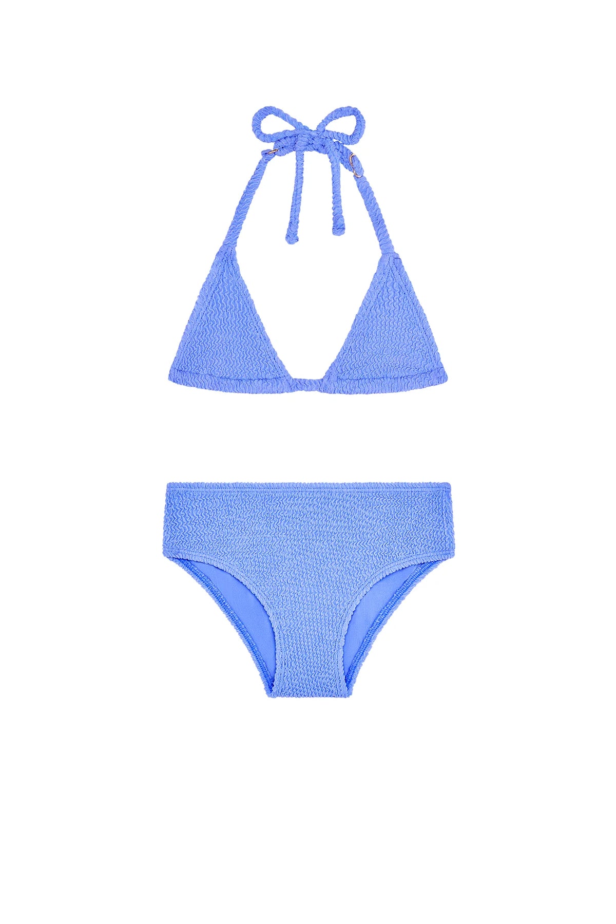 Palma Top & Seychelles Bottom Set - Pool Crinkle